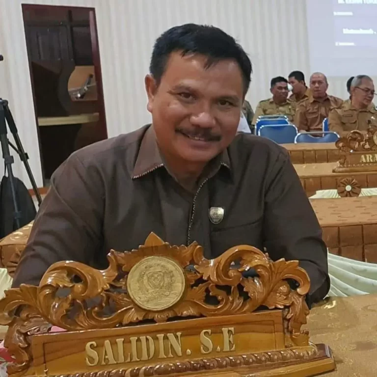 Anggota DPRD Seruyan, Salidin.