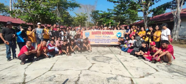 Seluruh Alumni Smada Buntok Gelar Baksos dan Open Donasi
