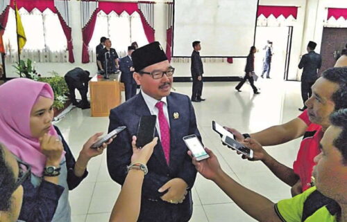 Ketua DPRD Kabupaten Barito Selatan (Barsel), HM Farid Yusran