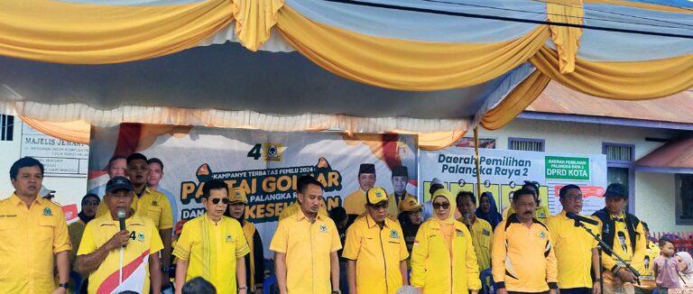 DPD Partai Golkar Palangka Raya Perkuat Hubungan dengan Masyarakat Melalui Kampanye