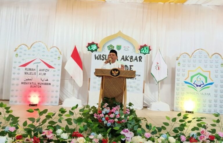Penjabat Bupati Barsel Hadiri Wisuda Akbar Rumah Tahfizh Hidayatul Muhibbin Buntok