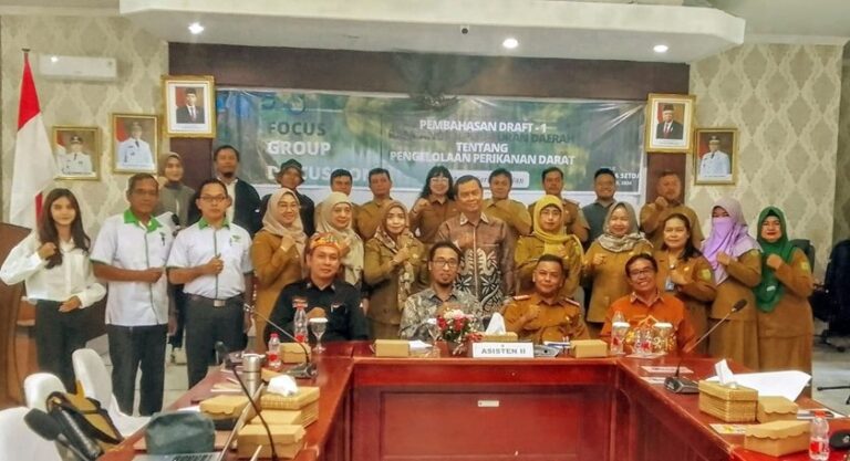 Pemkab Barito Selatan Gelar FGD Finalisasi Ranperda Pengelolaan Perikanan Darat