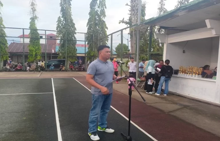 Pj Bupati: Turnamen Tenis Lapangan Mendorong Semangat Kolaborasi dan Prestasi