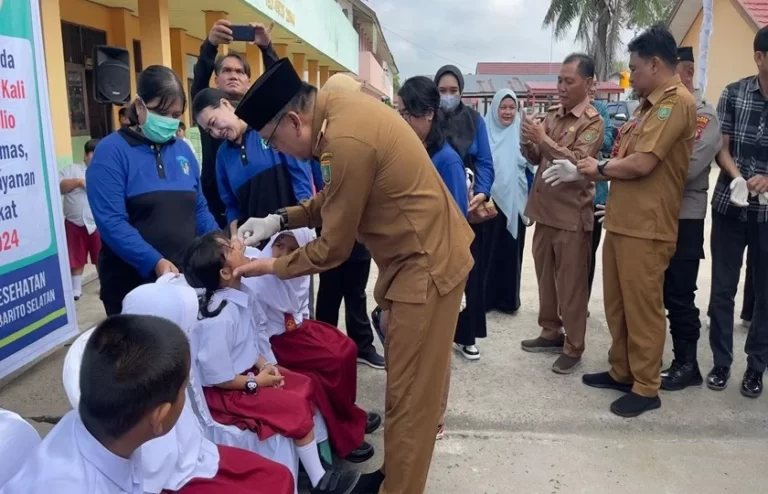 Pencanangan Pekan Imunisasi Nasional Polio di Barito Selatan