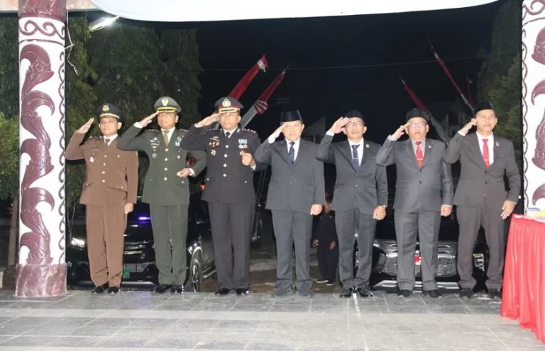 Apel Kehormatan dan Renungan Suci di Barito Selatan