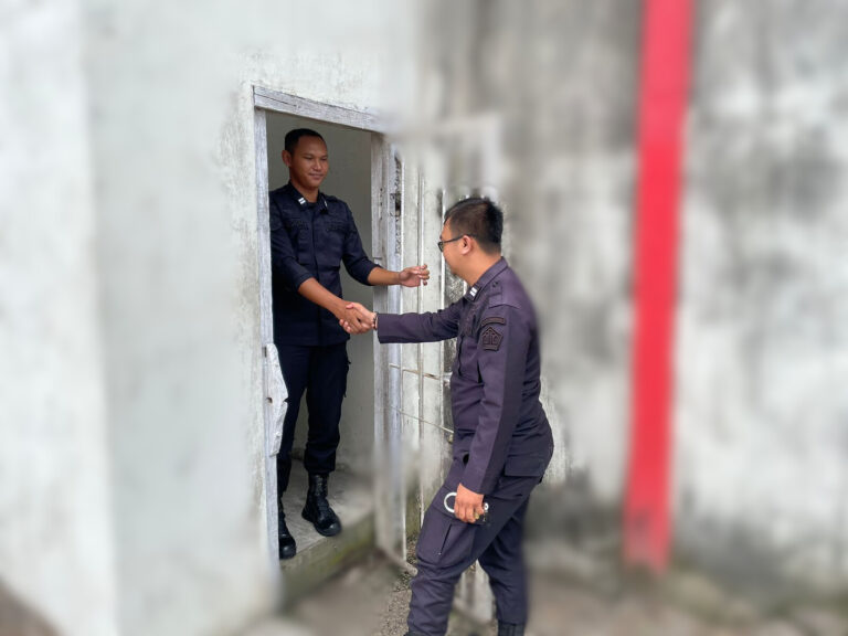 Apel Serah Terima Regu Jaga, Kedisiplinan Petugas Lapas Sampit