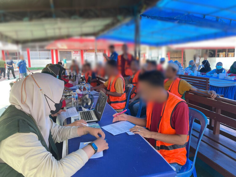 Sosialisasi HIV dan Skrining Mobile VCT di Lapas Sampit