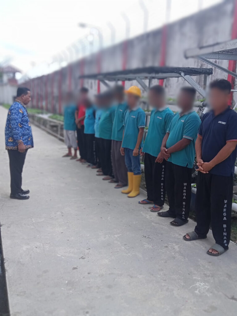 Pembinaan Kemandirian WBP: Arahan dan Doa di Lapas Sampit