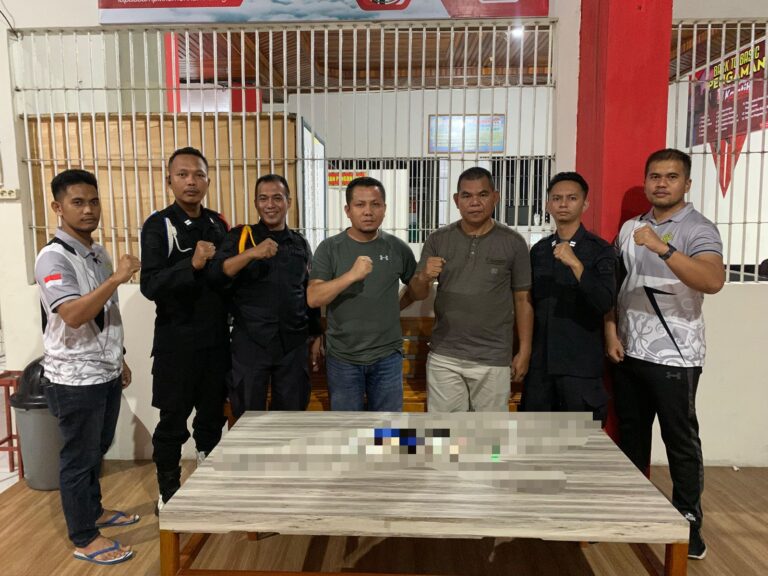 Lapas Sampit Gelar Razia Malam, Pastikan Keamanan Blok Hunian Warga Binaan