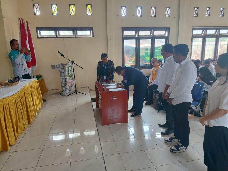 Pegawai Lapas Sampit Dukung Pilkada 2024 Lewat Pelantikan KPPS