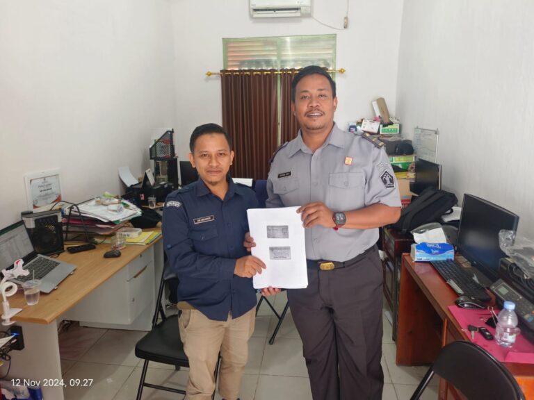 Lapas Sampit Daftarkan Warga Binaan dalam Daftar Pemilih Tambahan