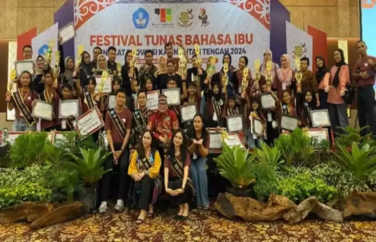 Barsel Berjaya di Festival Tunas Bahasa Ibu Kalteng 2024