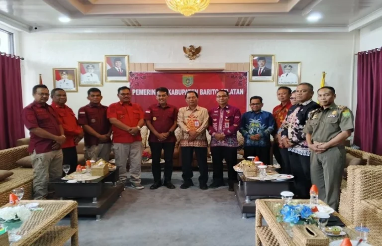 Kanwil Kemenkumham Kalteng dan Kepala Rutan Buntok Kunjungi Pemkab Barsel