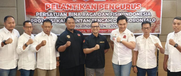 Pengurus Perbafi Kalteng Resmi Dilantik, Siap Majukan Olahraga Binaraga