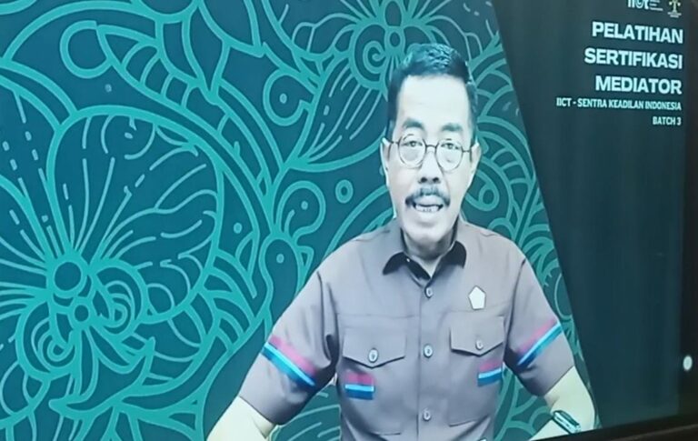 Sentra Keadilan Indonesia Gelar Pelatihan Sertifikasi Mediator
