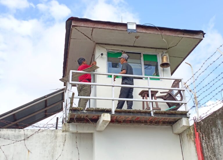 Lapas Sampit Tingkatkan Keamanan dengan Perbaikan CCTV