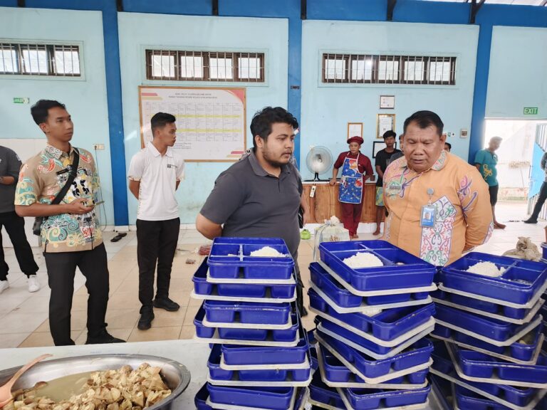 Kakanwil Ditjenpas Sidak Kualitas Makanan di Rutan Palangka Raya