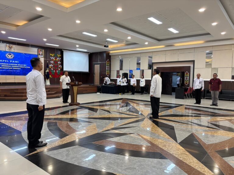 Kakanwil Ditjenpas Kalteng Tekankan Disiplin dan Sinergi