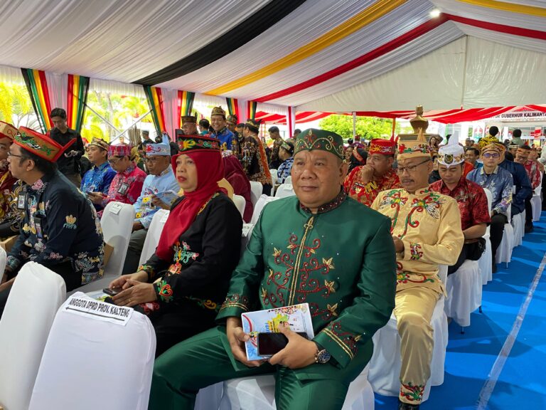 Kakanwil Ditjenpas Kalteng Hadiri Upacara Hari Jadi ke-68 Provinsi Kalimantan Tengah