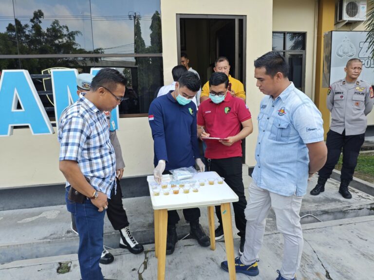 Tes Urine Personel Satresnarkoba, Polresta Palangka Raya Pastikan Bebas Narkoba