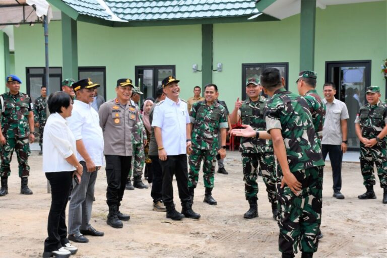 Kunker Pangdam XII/Tanjungpura ke Barito Selatan, Pastikan Kesiapan Penutupan TMMD