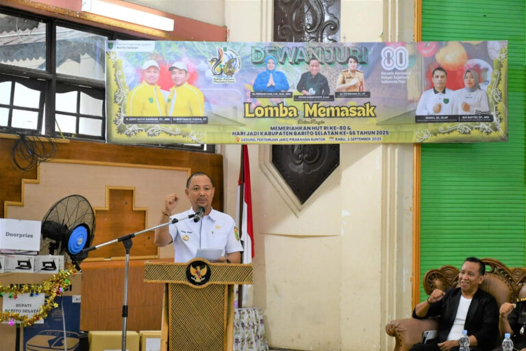 Lomba Masak Antarinstansi Warnai Perayaan HUT RI dan Hari Jadi Barsel