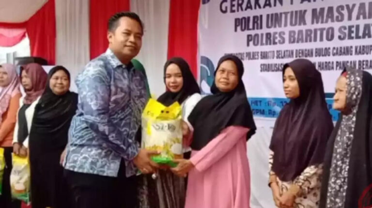 Polres Barsel Gelar Pasar Pangan Murah, DPRD Dorong Perluasan ke Pedesaan