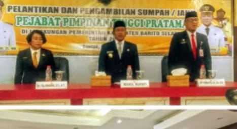 Ita Minarni Resmi Jabat PLH Sekda Barsel, Tegaskan Komitmen Lanjutkan Program Pembangunan