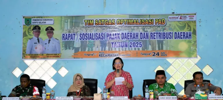 Pemkab Barsel Dorong Kesadaran Wajib Pajak Melalui Sosialisasi Pajak Daerah