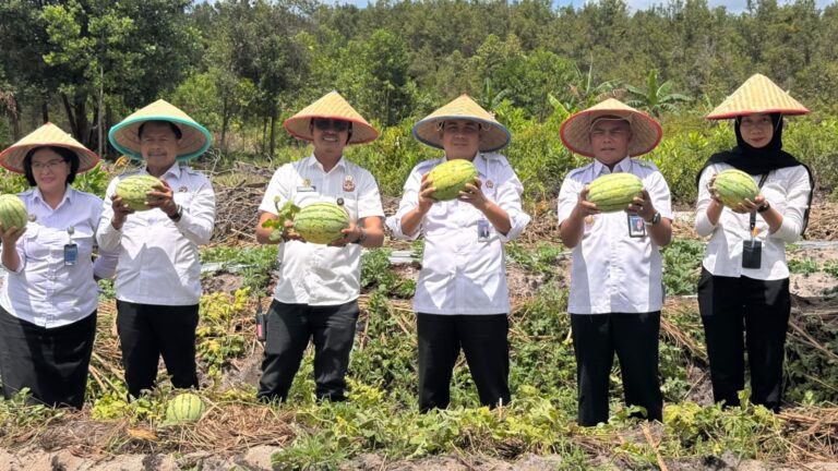 Menanam Harapan dari Balik Jeruji, Lapas Palangka Raya Panen Semangka