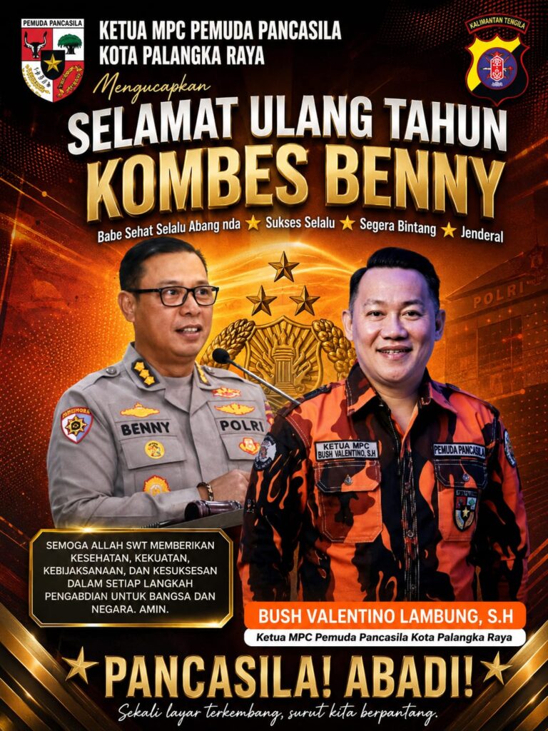 HUT Irwasda Polda Kalteng, Ketua MPC Pemuda Pancasila Palangka Raya Sampaikan Doa dan Apresiasi