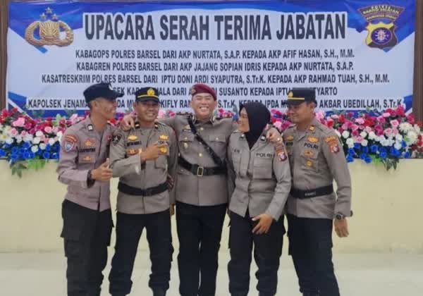 Putra Daerah Emban Jabatan Kasat Reskrim Barsel, AKP Rahmad Tuah Siap Perkuat Penegakan Hukum
