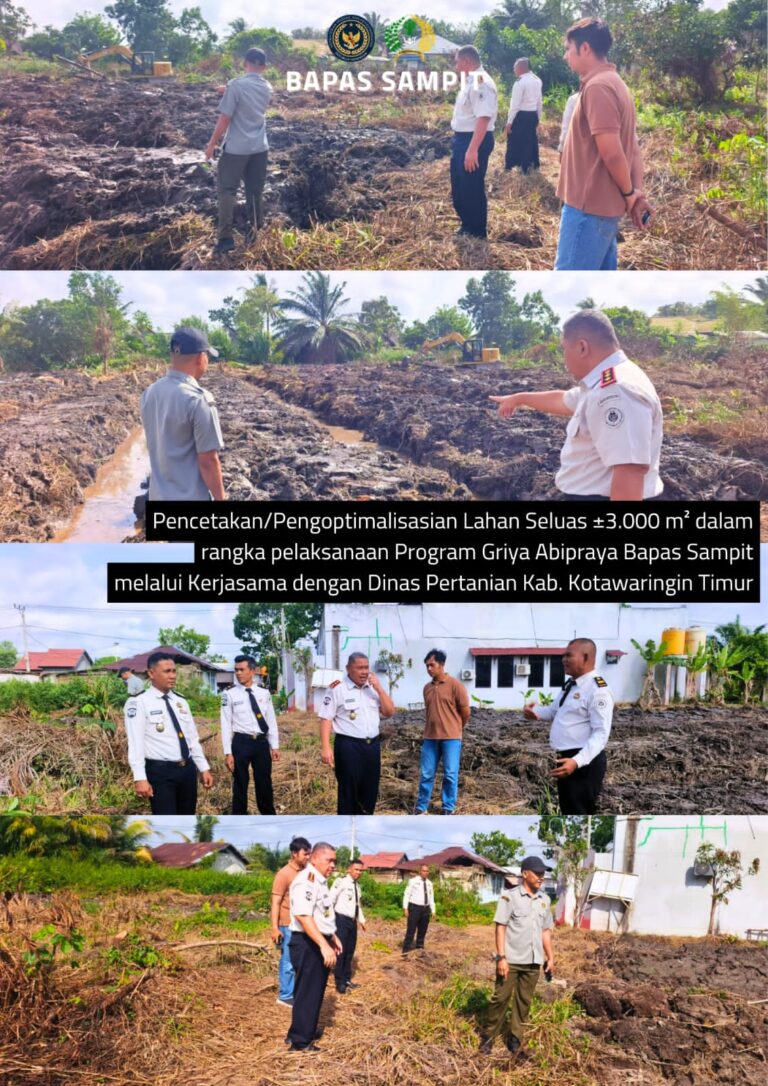 Bapas Sampit Optimalkan Lahan 3.000 Meter Persegi, Siapkan Program Griya Abhipraya untuk Pembinaan Klien